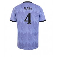 Real Madrid David Alaba #4 Fußballbekleidung Auswärtstrikot 2022-23 Kurzarm